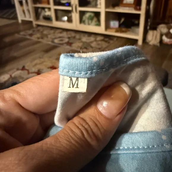 Floral Blue Maxi Dress - Picture 4 of 4